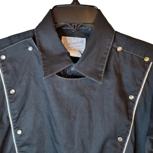 Rock mountain Vintage Ranch Wear Rodeo Tru West 15.5 made in USA - Picture 2 of 14